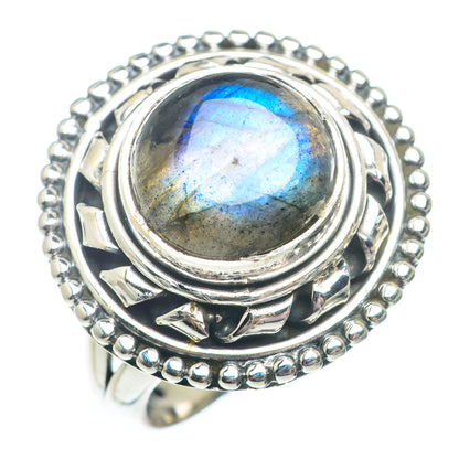 Labradorite Rings handcrafted by Ana Silver Co - RING72893