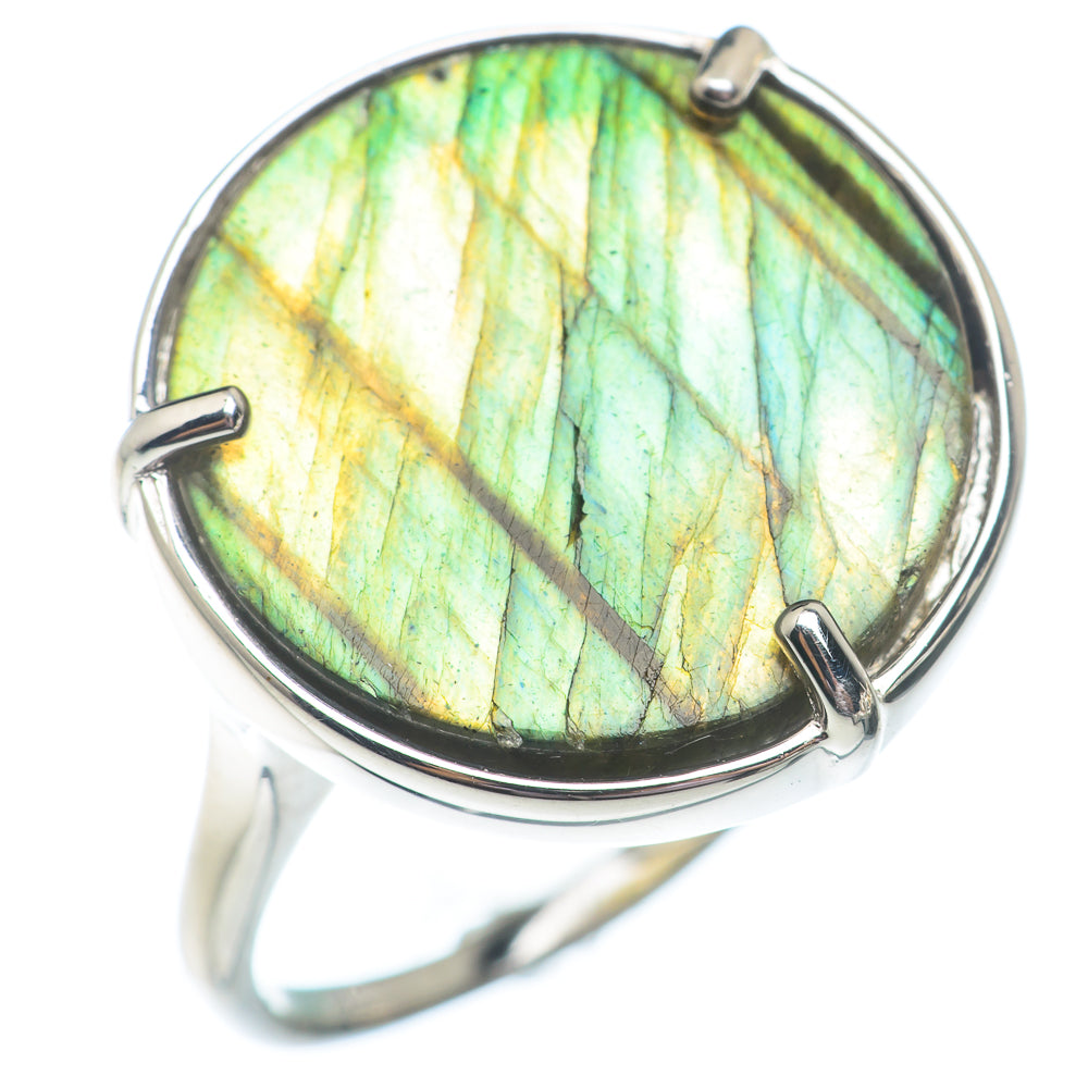 Labradorite Rings handcrafted by Ana Silver Co - RING72895