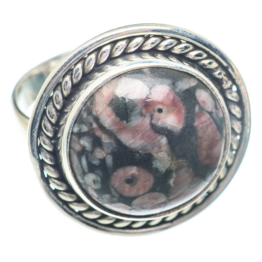 Crinoid Fossil Rings handcrafted by Ana Silver Co - RING72902