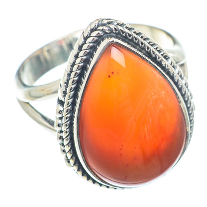 Carnelian Rings handcrafted by Ana Silver Co - RING72903