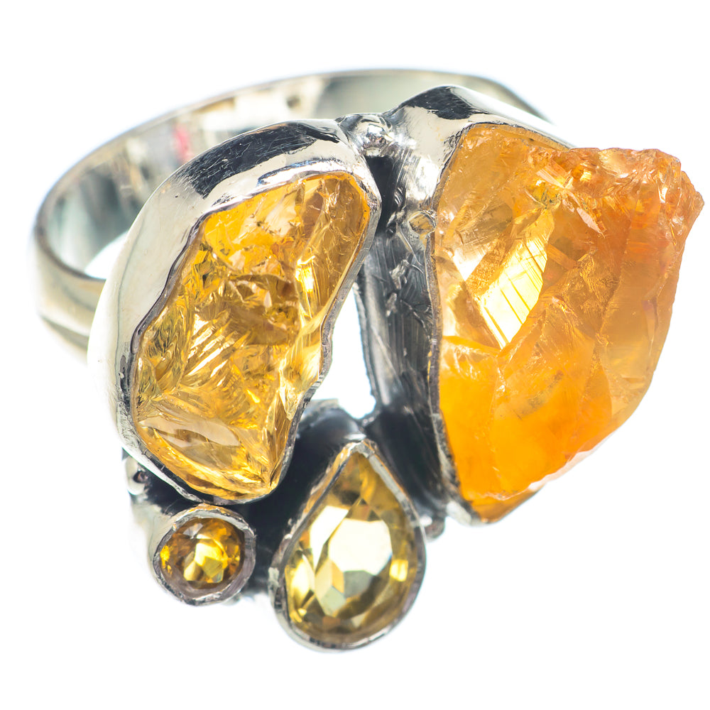 Citrine Rings handcrafted by Ana Silver Co - RING72904