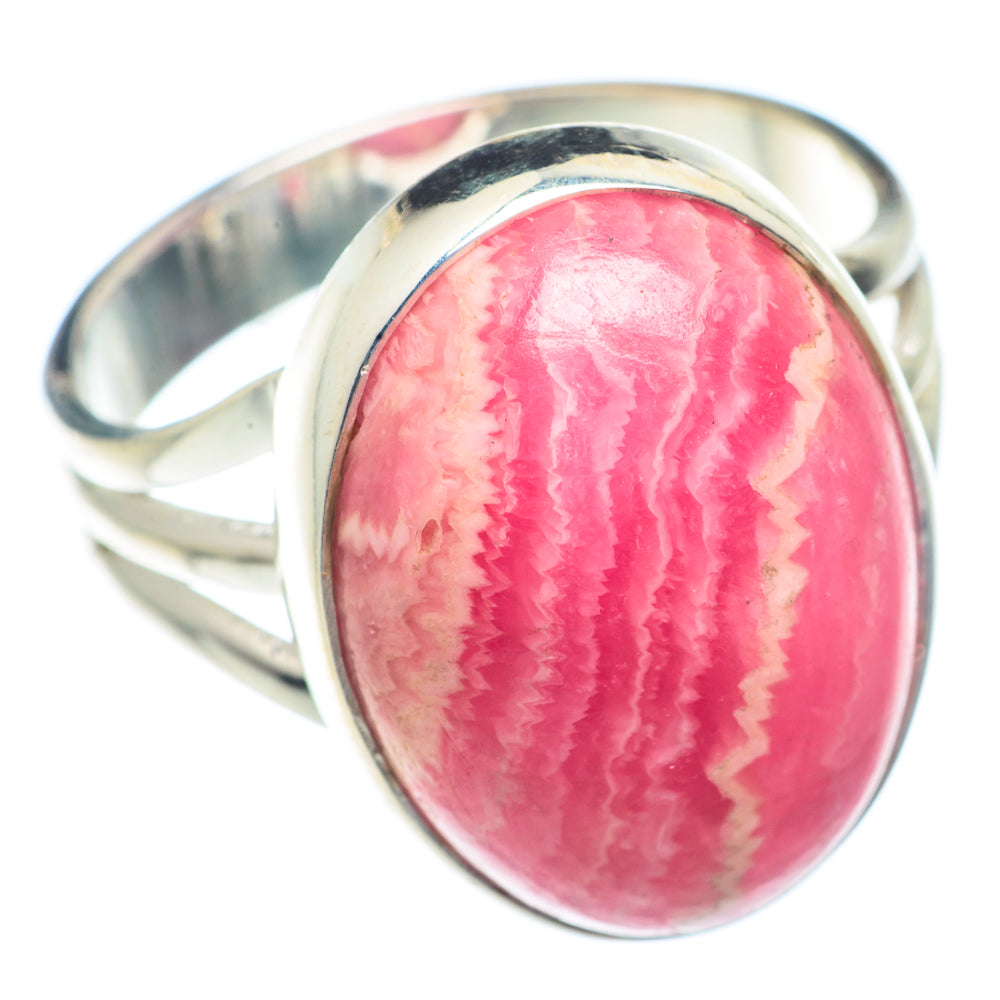 Rhodochrosite Rings handcrafted by Ana Silver Co - RING72905