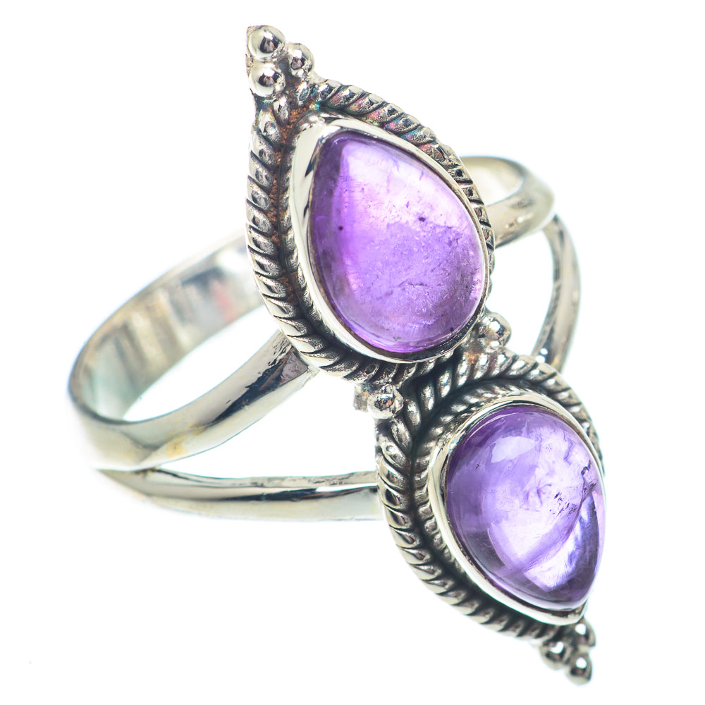 Amethyst Rings handcrafted by Ana Silver Co - RING72910