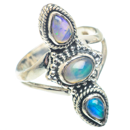 Ethiopian Opal Rings handcrafted by Ana Silver Co - RING72926