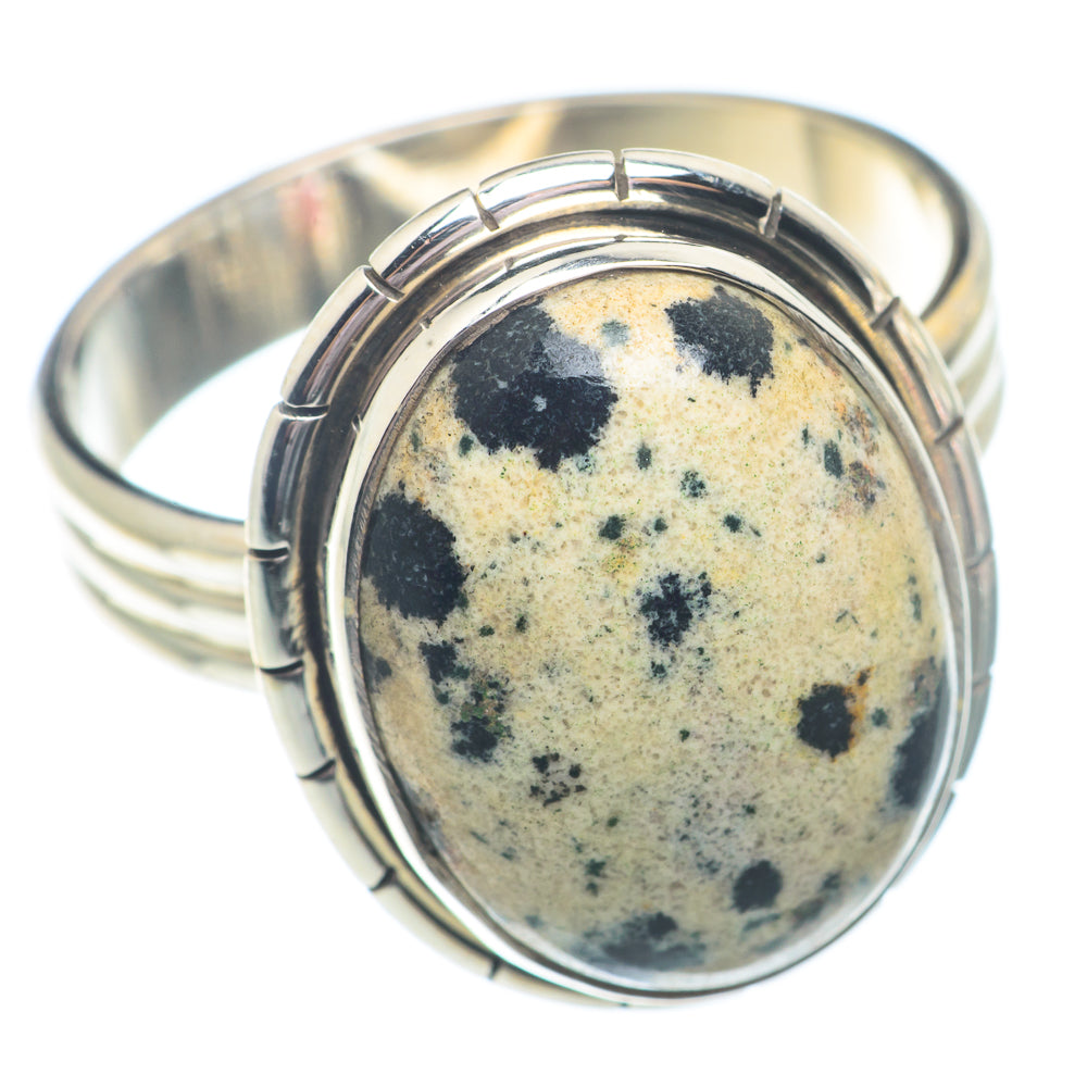Dalmatian Jasper Rings handcrafted by Ana Silver Co - RING72942