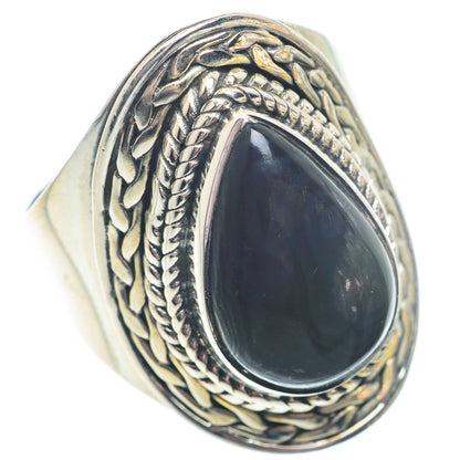 Black Onyx Rings handcrafted by Ana Silver Co - RING72958