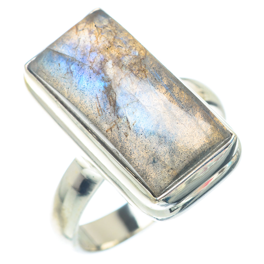 Labradorite Rings handcrafted by Ana Silver Co - RING72969