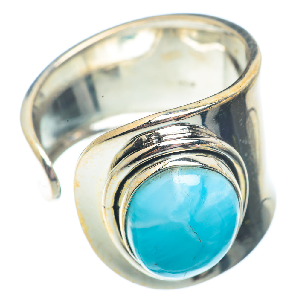 Larimar Rings handcrafted by Ana Silver Co - RING72975