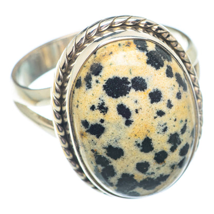 Dalmatian Jasper Rings handcrafted by Ana Silver Co - RING72980