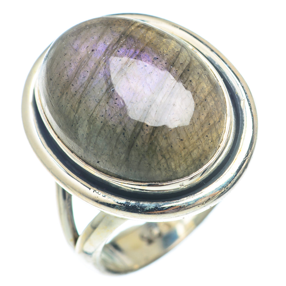Labradorite Rings handcrafted by Ana Silver Co - RING72988