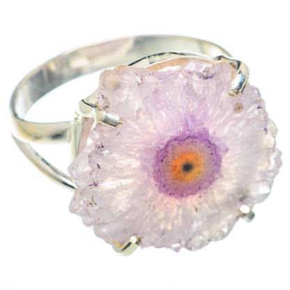 Amethyst Stalactite Rings handcrafted by Ana Silver Co - RING72992