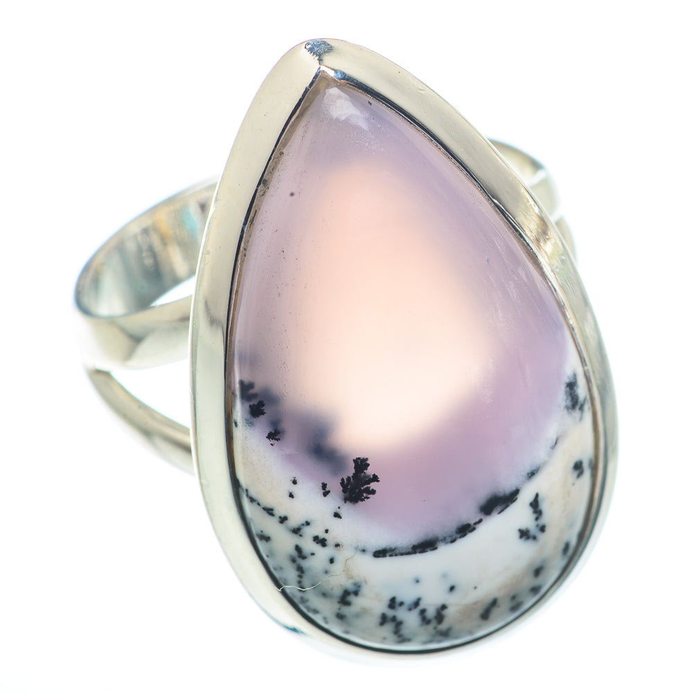 Dendritic Opal Rings handcrafted by Ana Silver Co - RING72998