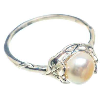Cultured Pearl Rings handcrafted by Ana Silver Co - RING73003