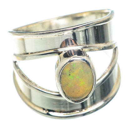 Ethiopian Opal Rings handcrafted by Ana Silver Co - RING73005