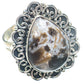 Plume Agate Rings handcrafted by Ana Silver Co - RING73020