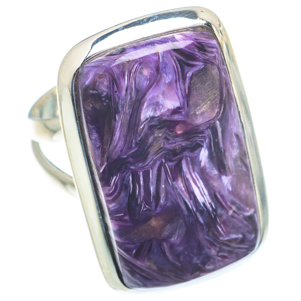 Charoite Rings handcrafted by Ana Silver Co - RING73027