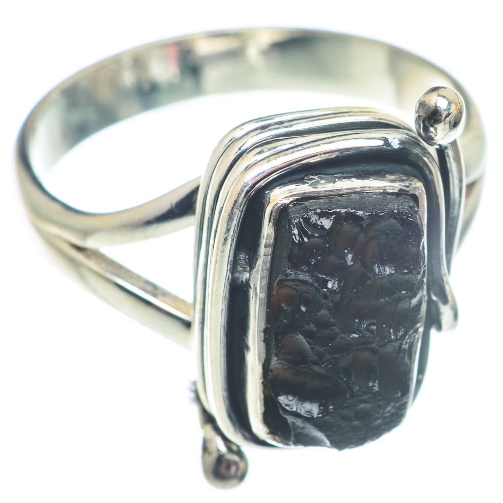 Tektite Rings handcrafted by Ana Silver Co - RING73035