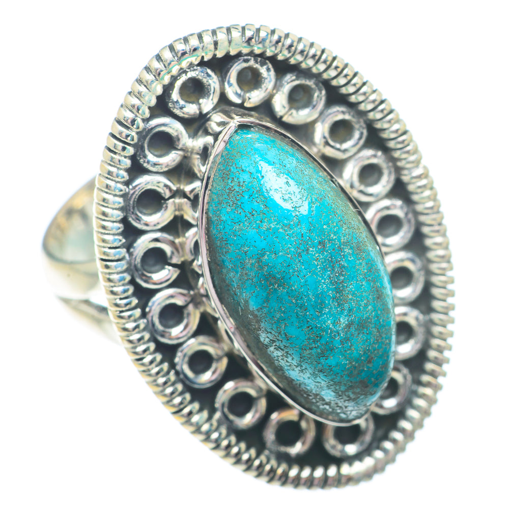Chrysocolla Rings handcrafted by Ana Silver Co - RING73046