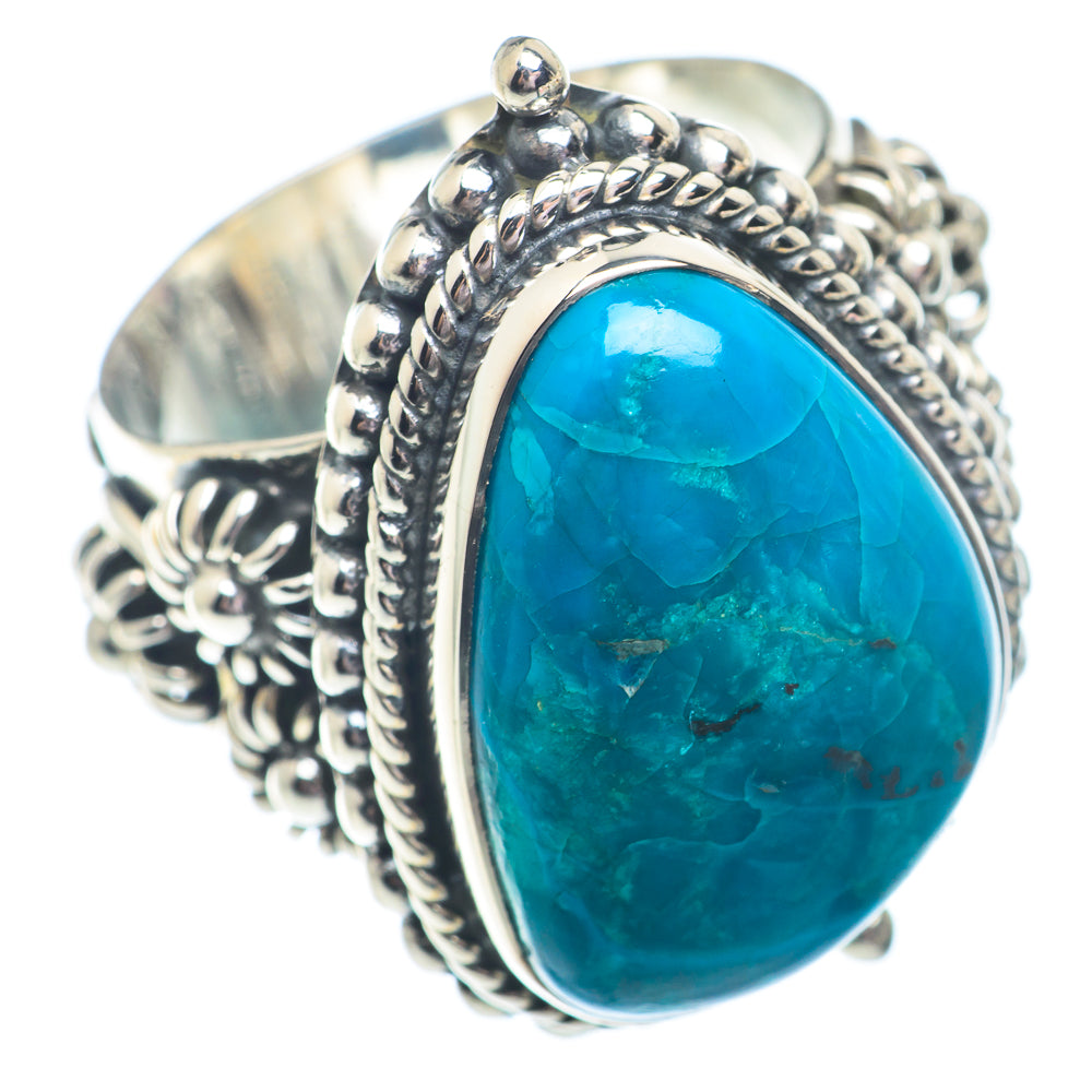 Chrysocolla Rings handcrafted by Ana Silver Co - RING73051