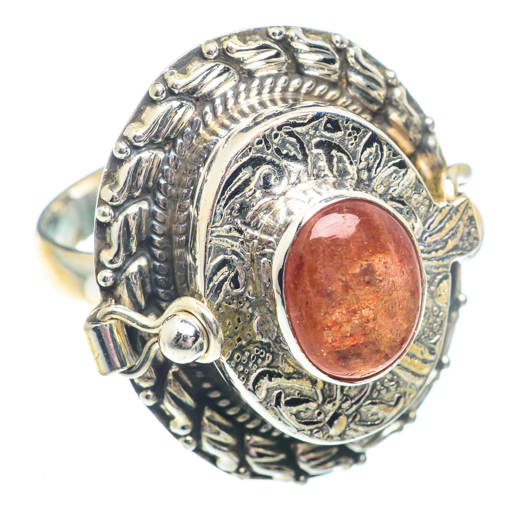 Sunstone Rings handcrafted by Ana Silver Co - RING73066