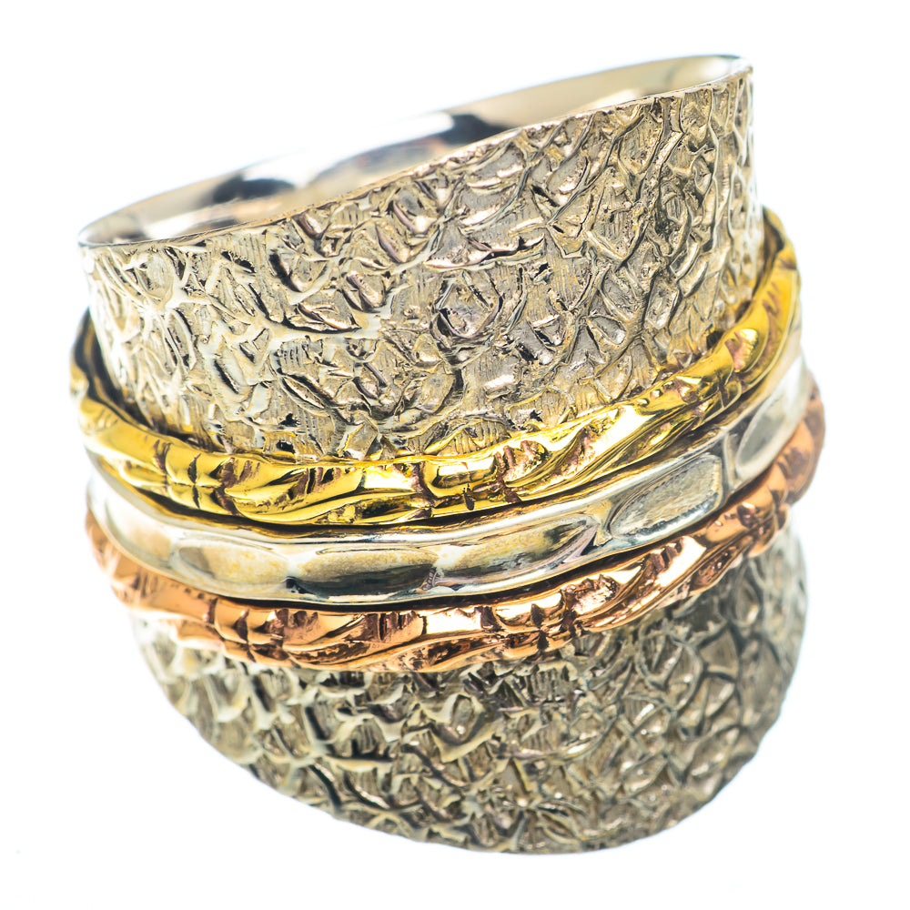 Meditation Spinner Rings handcrafted by Ana Silver Co - RING73074