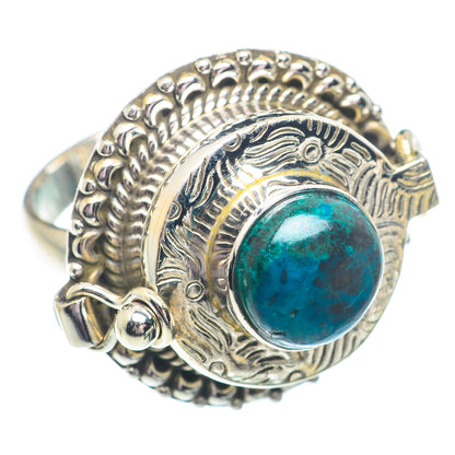 Chrysocolla Rings handcrafted by Ana Silver Co - RING73092