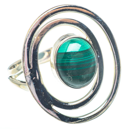 Malachite Rings handcrafted by Ana Silver Co - RING73104