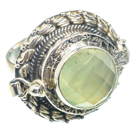 Prehnite Rings handcrafted by Ana Silver Co - RING73105