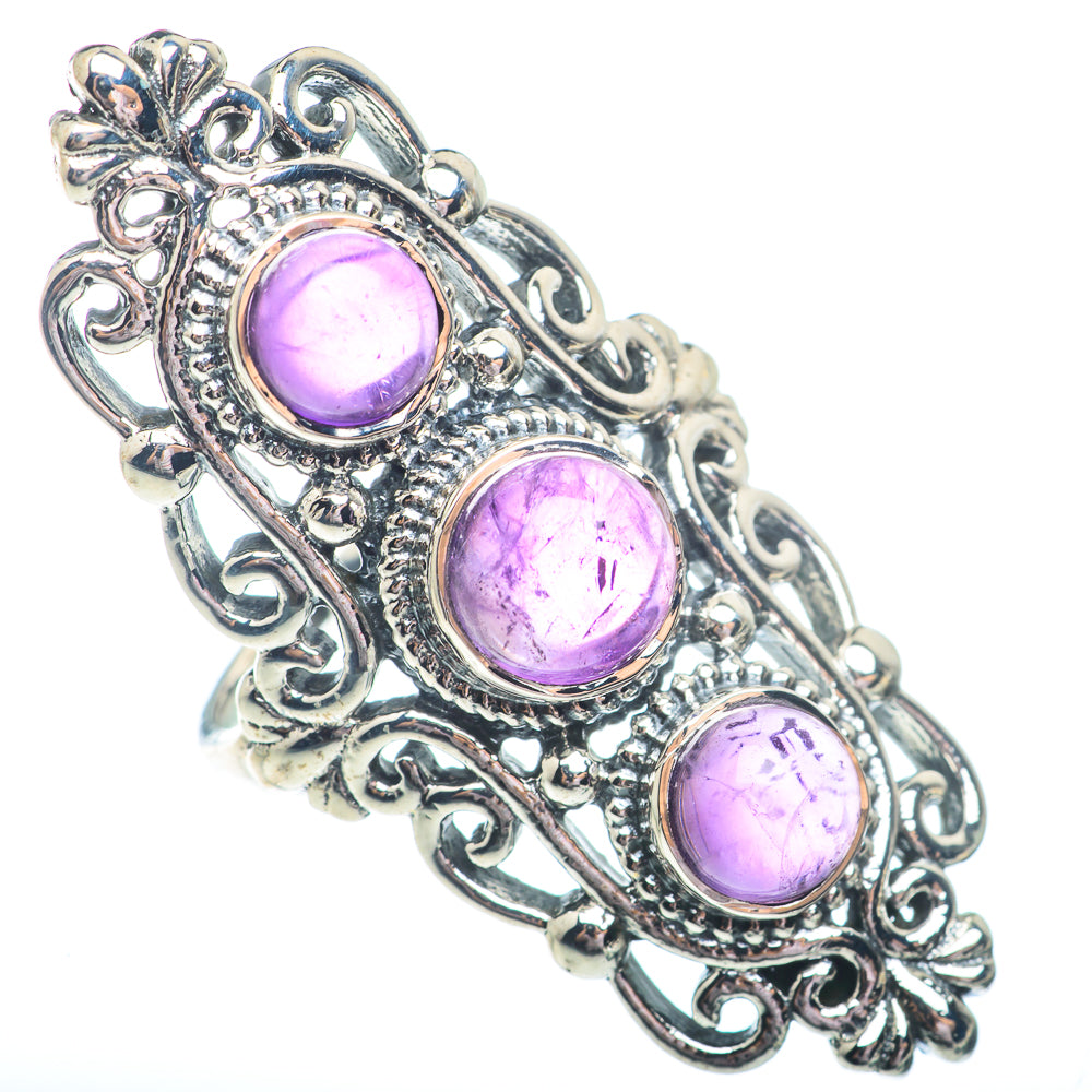 Amethyst Rings handcrafted by Ana Silver Co - RING73117