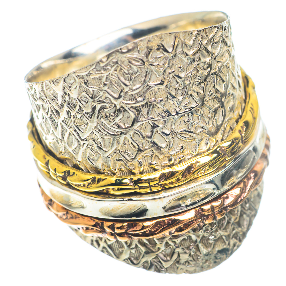 Meditation Spinner Rings handcrafted by Ana Silver Co - RING73118