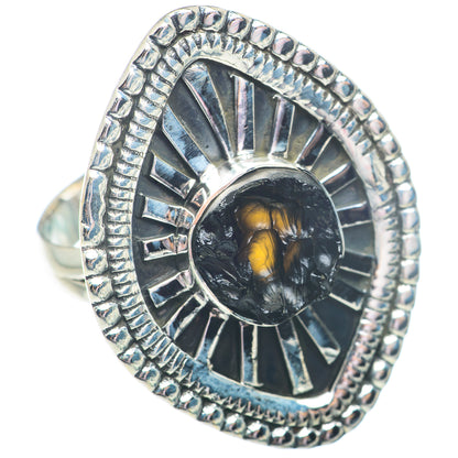 Tektite Rings handcrafted by Ana Silver Co - RING73119