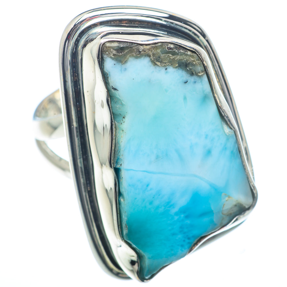 Larimar Rings handcrafted by Ana Silver Co - RING73145