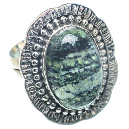 Lizard Jasper Rings handcrafted by Ana Silver Co - RING73148
