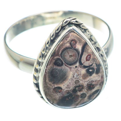 Poppy Jasper Rings handcrafted by Ana Silver Co - RING73153