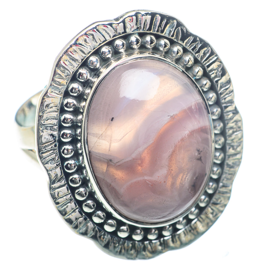 Crazy Lace Agate Rings handcrafted by Ana Silver Co - RING73155