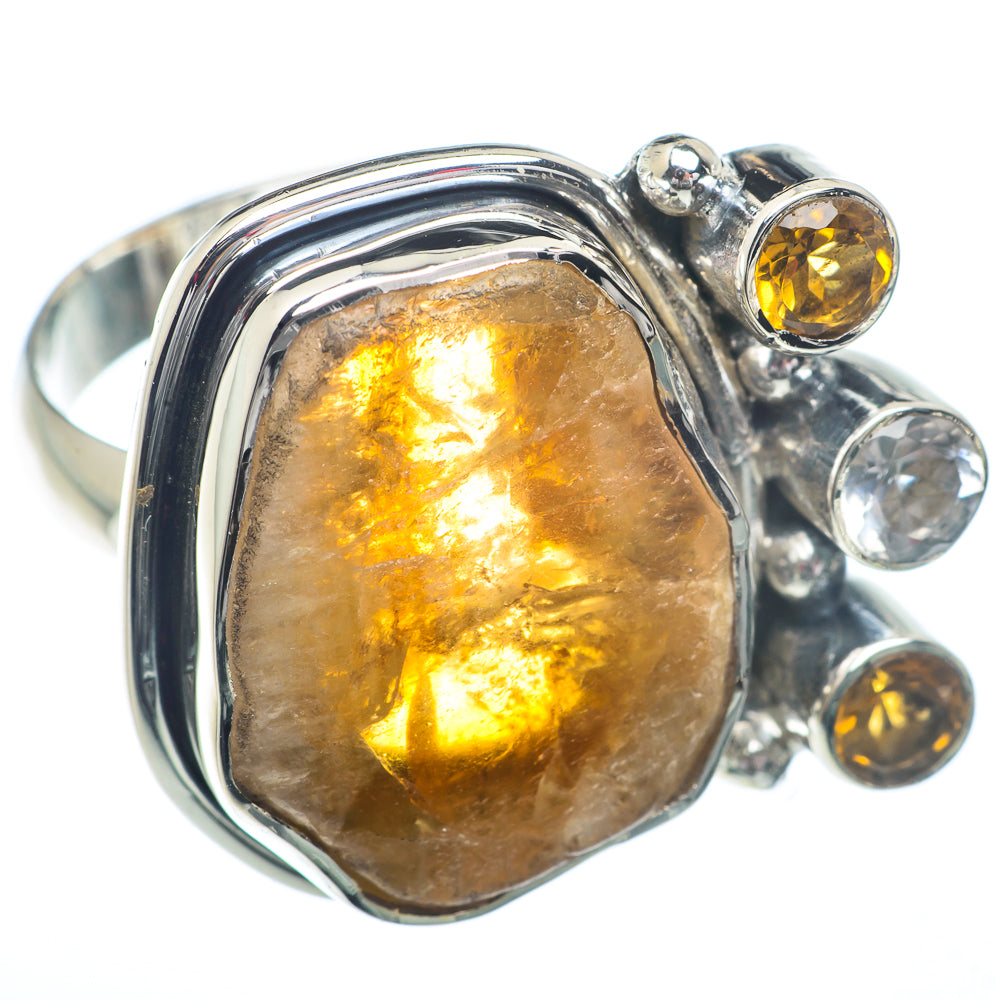 Citrine Rings handcrafted by Ana Silver Co - RING73156