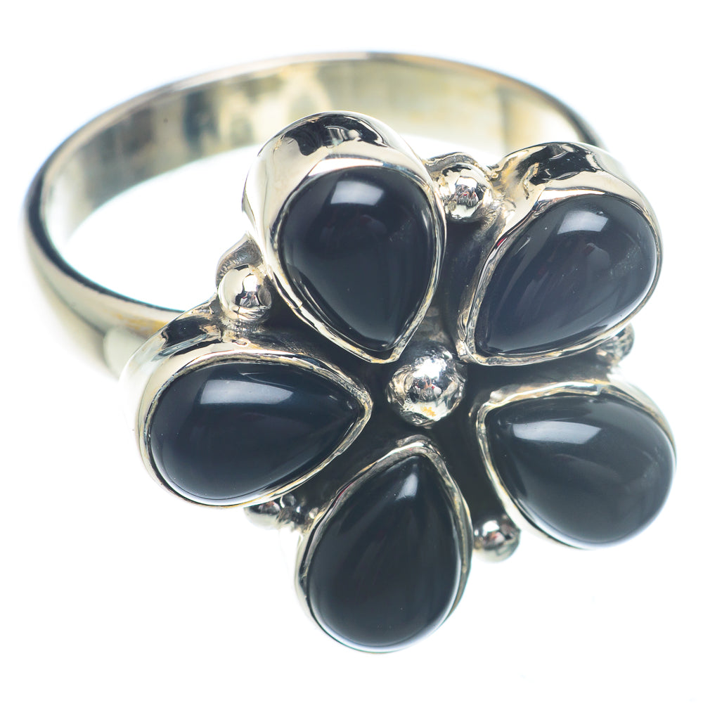 Black Onyx Rings handcrafted by Ana Silver Co - RING73169