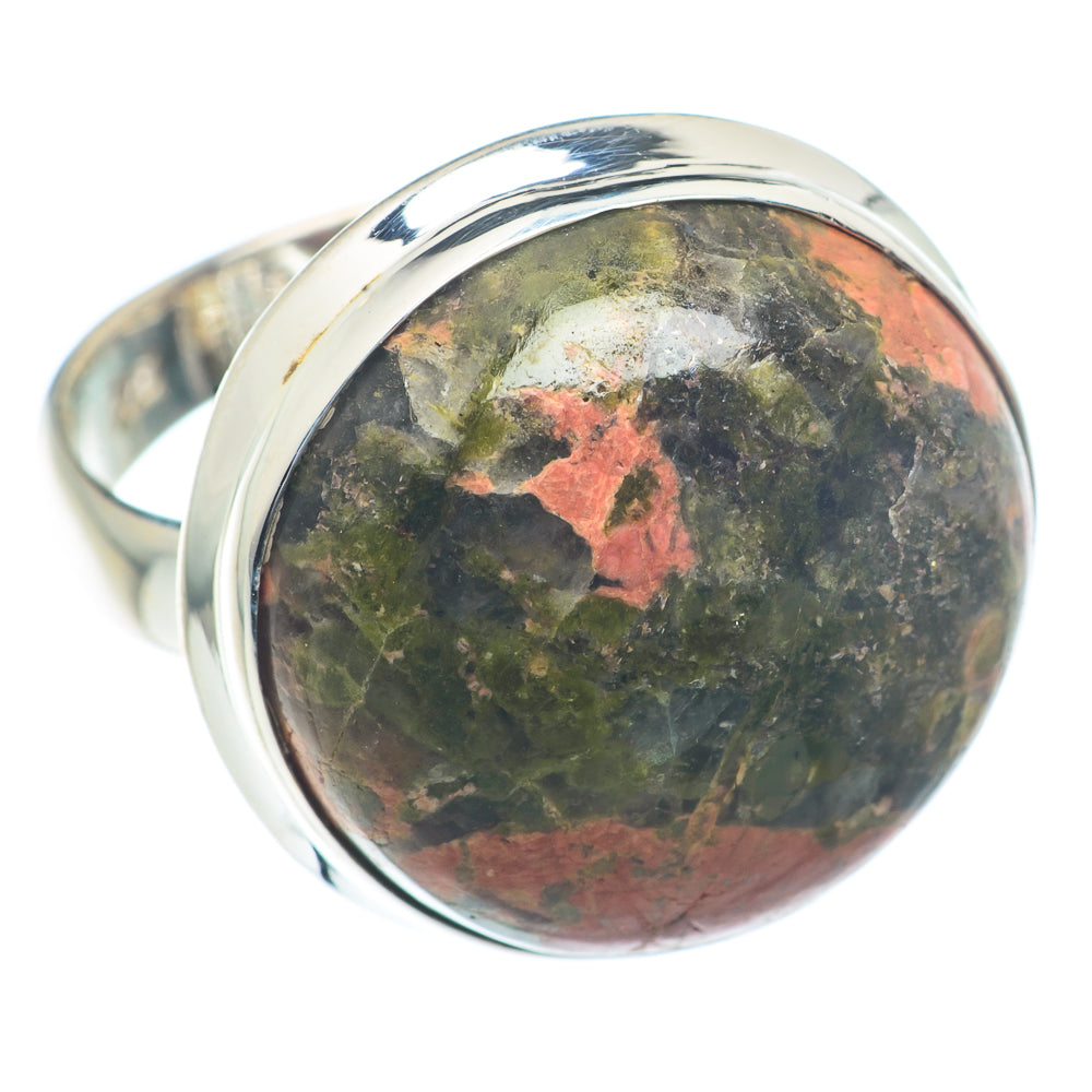 Unakite Rings handcrafted by Ana Silver Co - RING73194