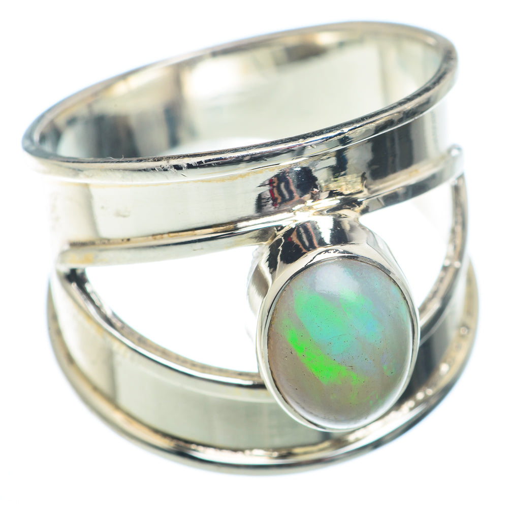 Ethiopian Opal Rings handcrafted by Ana Silver Co - RING73224