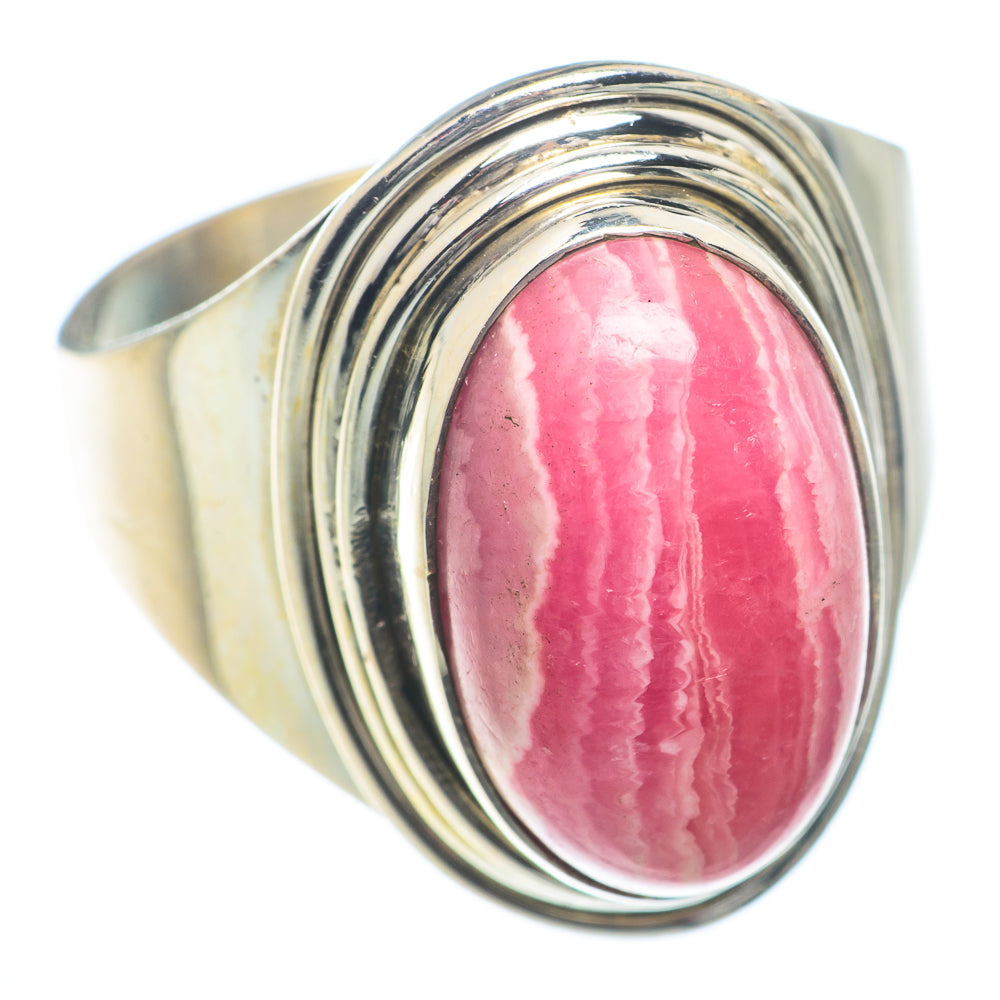 Rhodochrosite Rings handcrafted by Ana Silver Co - RING73248
