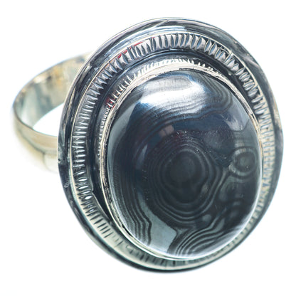 Psilomelane Rings handcrafted by Ana Silver Co - RING73256