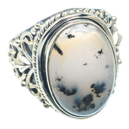 Dendritic Opal Rings handcrafted by Ana Silver Co - RING73261