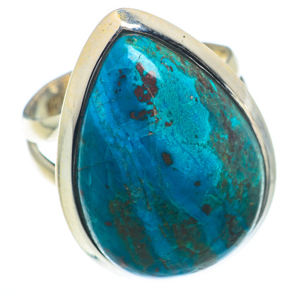 Chrysocolla Rings handcrafted by Ana Silver Co - RING73276