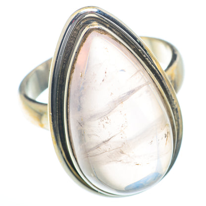 Rose Quartz Rings handcrafted by Ana Silver Co - RING73289