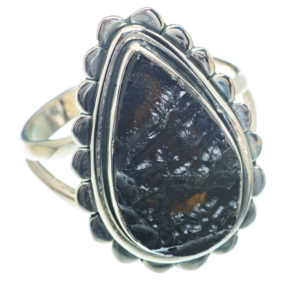 Tektite Rings handcrafted by Ana Silver Co - RING73296