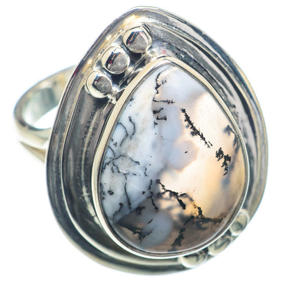 Dendritic Opal Rings handcrafted by Ana Silver Co - RING73301