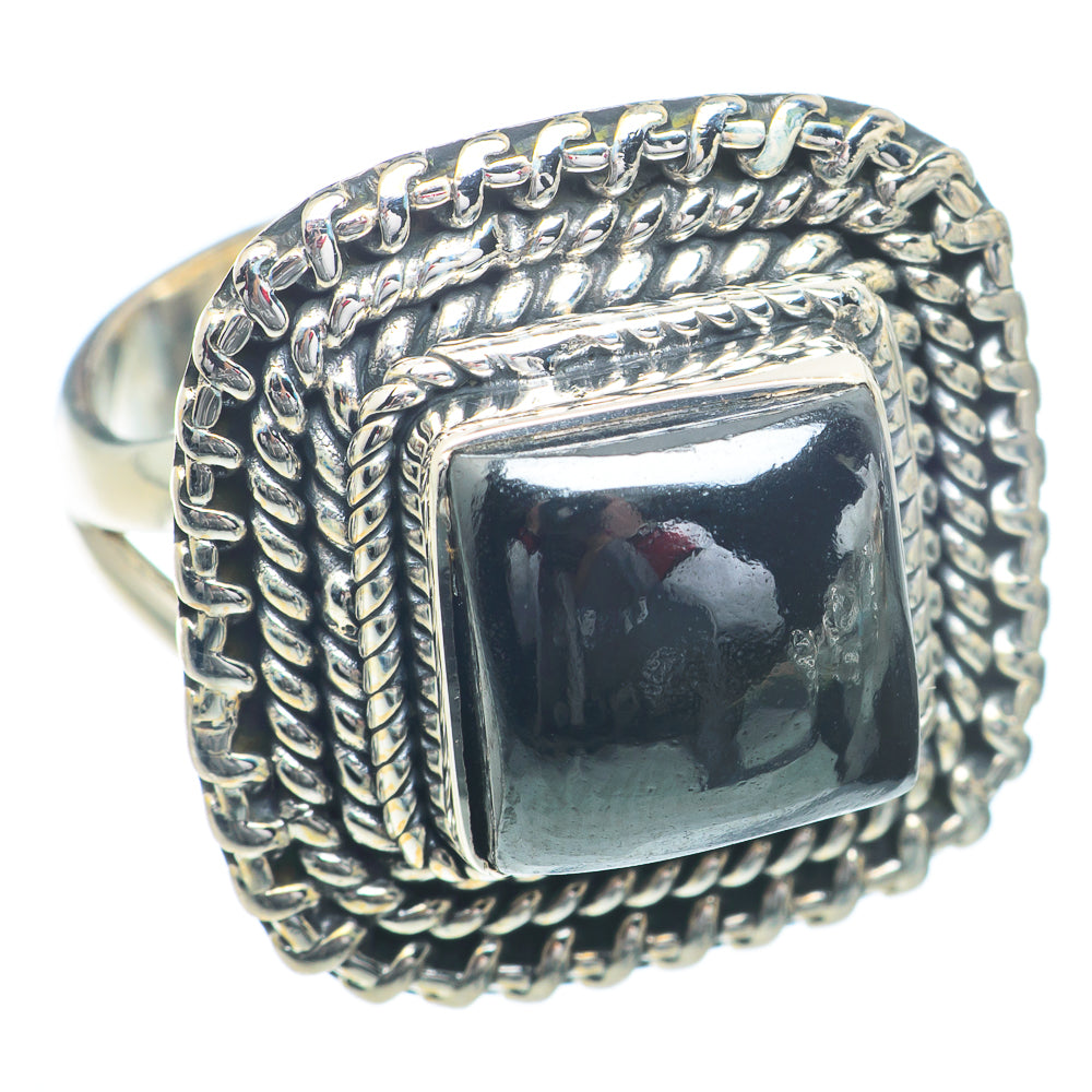Hematite Rings handcrafted by Ana Silver Co - RING73305