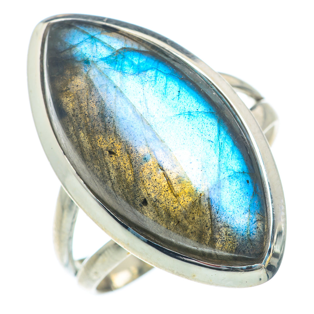 Labradorite Rings handcrafted by Ana Silver Co - RING73310