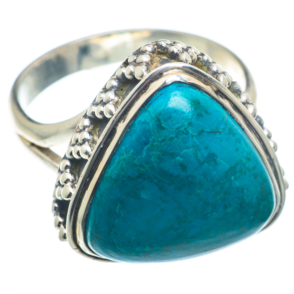 Chrysocolla Rings handcrafted by Ana Silver Co - RING73312