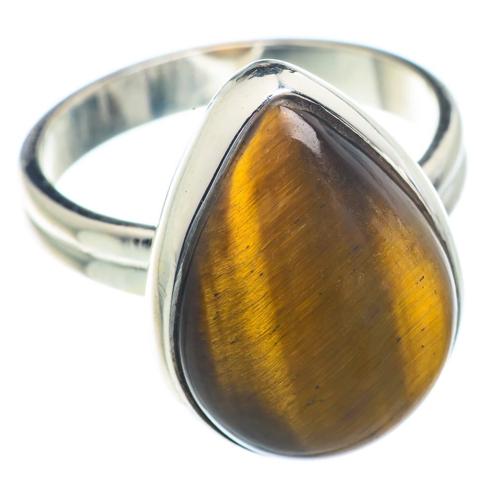 Tiger Eye Rings handcrafted by Ana Silver Co - RING73322